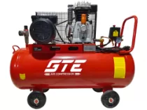 Компрессор поршневой ременной одноступенчатый GTE MR100A300B (220 В, 300 л/мин, ресивер-100 л)